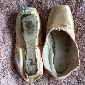 Smelly Used Ballerina Pointe Shoes